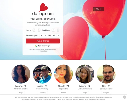 Dating.com Logo
