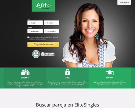 Pareja EliteSingles Logo