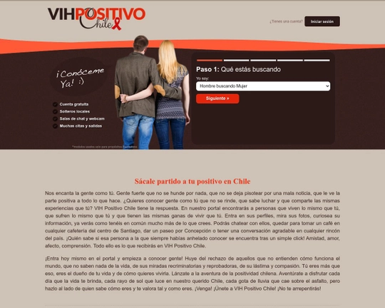 VIH Positivo Chile Logo